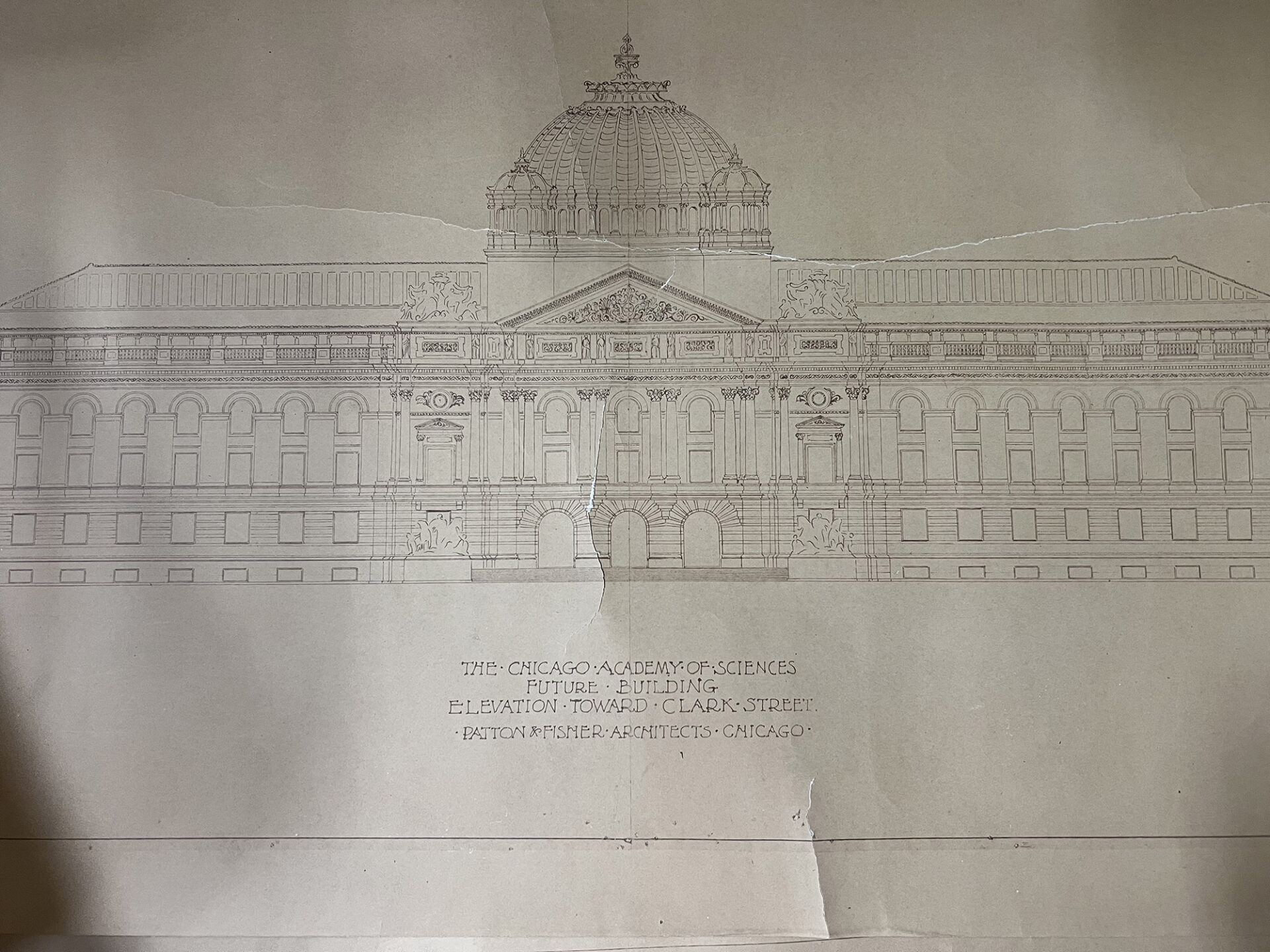 Inst Rec CHAS future building plans Patton Fisher ca1895 exterior front 1